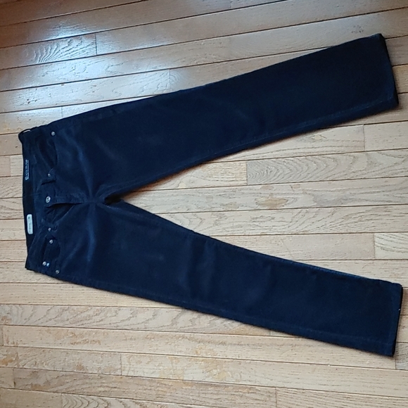 AG Stevie Slim Straight Navy Cords - Picture 3 of 14